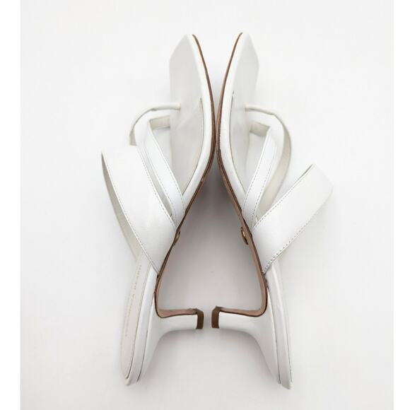 Veronica Beard Alanis Kitten Heel Slide Sandal Women's Coconut Size US9M EU40 - Picture 12 of 14